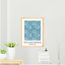 Ayışığı Dizayn William Morris Marigold Doğal Ahşap Çerçeveli Tekli Tablo Seti