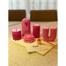 The Turf Candles The Turf Candlesdekoratif Mum Seti 5’li