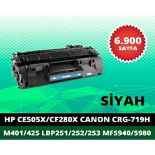 Xplus Canon I-Sensys MF6180DW  719H Siyah Ithal Muadil Toner 6.900 Sayfa
