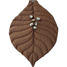 Mundo Lindo Leaf Mat Choco Brown Aktivite ve Oyun Minderi Tummytıme Mat