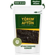 Yörem Afyon Meşhur Afyonkarahisar Siyah Haşhaş Ezmesi  1000 gr