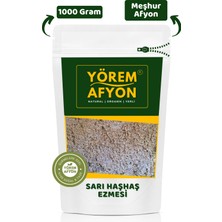 Yörem Afyon Meşhur Afyonkarahisar  Doğal Sarı Haşhaş Ezmesi Kahvaltılık  1000 gr