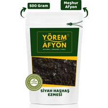 yörem Afyon Meşhur Afyonkarahisar Siyah Haşhaş Ezmesi  500 gr