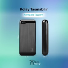 Ttec Şarj Akım Korumalı LED Ekranlı 10.5W 20.000 Mah Powerbank Iphone Samsung Huawei Şarj Powerbank