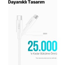 Ttec Super Şarj Pd/qc 3mt 65W Type C Şarj Kablosu Samsung Huawei Iphone 15 15 Pro Max Şarj Kablo