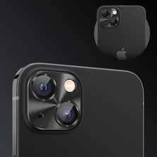 Coofbe 3D Hd Görüntü Tempered Metal Iphone 15 Kamera Koruma Camı Iphone 15 Plus Kamera Lens Koruma