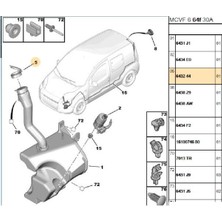 Psa Cam Su Depo Kapağı Bipper Nemo (643244-TRL643244)