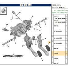 Reppa Pedal Lastiği Debriyaj Bipper Nemo (REP2130014-213041)