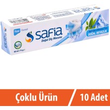 Safia Diş Macunu Yeşil Çay ve Himalaya Tuzu 10 x 60 ml