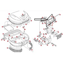 Givi Z367N Çanta Kilit Mekanizma Kapak Üst E52