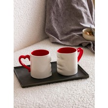 Lc Waikiki Lcw Home Baskılı Porselen Kupa 2'li 450 ml