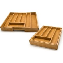 Mien Bambu Ayarlanabilir Çekmece Içi Kaşıklık