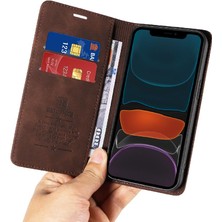 Bdt Shop Iphone 11 Için Folio Cüzdan Pu Deri Koruyucu Manyetik Telefon Kılıfı (Yurt Dışından)