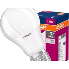 Osram  E27 Led Value 8,5 W CoolDaylight F Enerjı Ampul 10Lu Paket