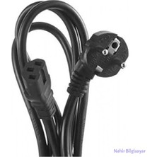 Keepro 1.5 Metre 1.5 mm Power Kablo 1.5 Metre C15 Power Kablo 1.5 Metre Oluklu Power Kablo