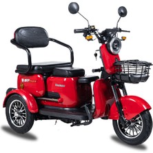St Max Smart 2000 Elektrikli Moped Kırmızı
