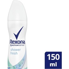 Rexona Shower Fresh Antiperspirant Kadın Sprey Deodorant 150 ml