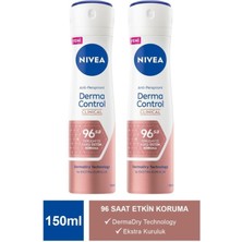 Nivea Women Derma Protect Clinical Deo Sprey 150 ml X2