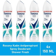 Rexona Kadın Deodorant Shower Fresh 150 ml - 4'lü Paket