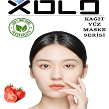 Xolo Nemlendirici Domates Maskesi Kağıt Maske XLM90 Aqua Hydration Face Mask