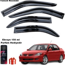 Friemats Mitsubishi Lancer Mügen Cam Rüzgarlığı Sedan 2004-2008 Arası 4 Lü Takım Koku Hediyeli