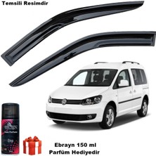Friemats Vw Caddy Mügen Cam Rüzgarlığı 2003-2020 Arası 2 Li Takım Koku Hediyeli