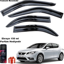 Friemats Seat Leon Mügen Cam Rüzgarlığı 2013 - 2020 Arası 4 Lü Takım Koku Hediyeli
