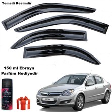 Friemats Opel Astra H Mügen Cam Rüzgarlığı Sedan 2008-2017 Arası 4 Lü Takım Koku Hediyeli