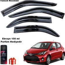 Friemats Toyota Yaris Mügen Cam Rüzgarlığı Hb 2012-2016 Arası 4 Lü Takım Koku Hediyeli