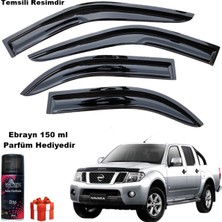 Friemats Nissan Navara Mügen Cam Rüzgarlığı 2006-2013 Arası 4 Lü Takım Koku Hediyeli