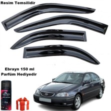 Friemats Toyota Avensis Mügen Cam Rüzgarlığı 1997-2002 Arası 4 Lü Takım Koku Hediyeli