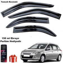 Friemats Renault Clio 3 Stw Mügen Cam Rüzgarlığı 2006-2012 Arası 4 Lü Takım Koku Hediyeli