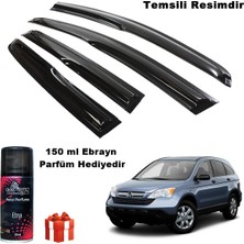 Friemats Honda Crv Mügen Cam Rüzgarlığı 2007-2012 Arası 4 Lü Takım Koku Hediyeli