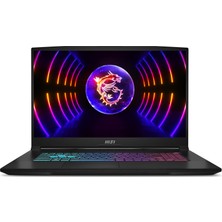 MSI KATANA 17 B13VGK-1040XTR Intel Core i7 13620H 32GB 1TB SSD RTX4070 Freedos 17.3" FHD 144Hz Taşınabilir Bilgisayar