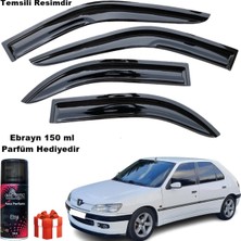 Friemats Peugeot 306 Mügen Cam Rüzgarlığı Hb Tüm Kasalara Uyumlu 4 Lü Takım Koku Hediyeli