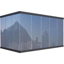 Ersaş Alüminyum Cam Balkon H Fitil Er 6465 Eloksal Mat 2 Metre