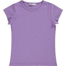 Civil Girls Kız Çocuk Tişört 6-9 Yaş Açık Mor