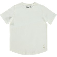 Civil Boys Erkek Çocuk Tişört 10-13 Yaş Ekru