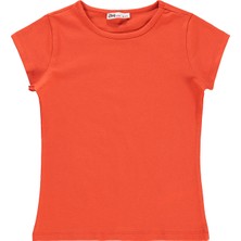 Civil Girls Kız Çocuk Tişört 10-13 Yaş Koyu Oranj