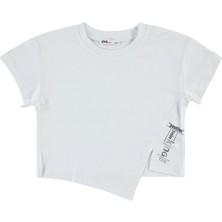 Civil Girls Kız Çocuk Tişört 2-5 Yaş Beyaz