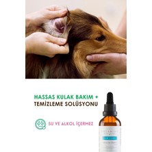 Botanivo Köpekler İçin Organik İçerikli Hassas Kulak Temizleme Solüsyonu 50 ml / Koku ve Kaşınma Önleyici