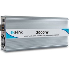 Ayt S-Link SL-2000W 2000 Watt 12 Volt 220 Wat Inverter 12V-220V Çevirici Dönüştürücü