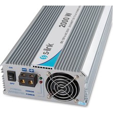 Ayt S-Link SL-2000W 2000 Watt 12 Volt 220 Wat Inverter 12V-220V Çevirici Dönüştürücü