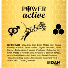 Dam Medikal Power Active. Kore Ginsengi ile Bal. 12 Saşet