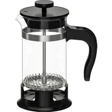 IKEA French Press 0,4 Litre Cam/paslanmaz Çelik Yükseklik: 17 cm Çap: 8 cm