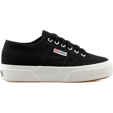 Superga 2740 Platform Kadın Siyah Ayakkabı Hafif ve Esnek Günlük Kullanıma Uygun