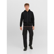 Jack & Jones Erkek Fermuarlı Sweatshirt- 12249342