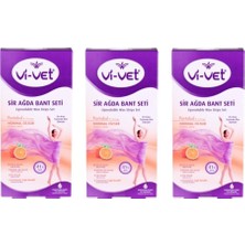 Vi-Vet Vi Vet Vivet Sir Ağda Bant Seti Normal Ciltler Portakal 41 ' Li Set x 3 Adet