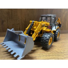 Toru Toys Buldozer Oyuncak Metal Kepçeli Glw Iş Makineleri Oyuncak Kepçe Bulldozer Iki Taraflı Kepçe