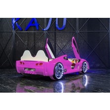Kaju Moon Aero Full Araba Yatak Pembe